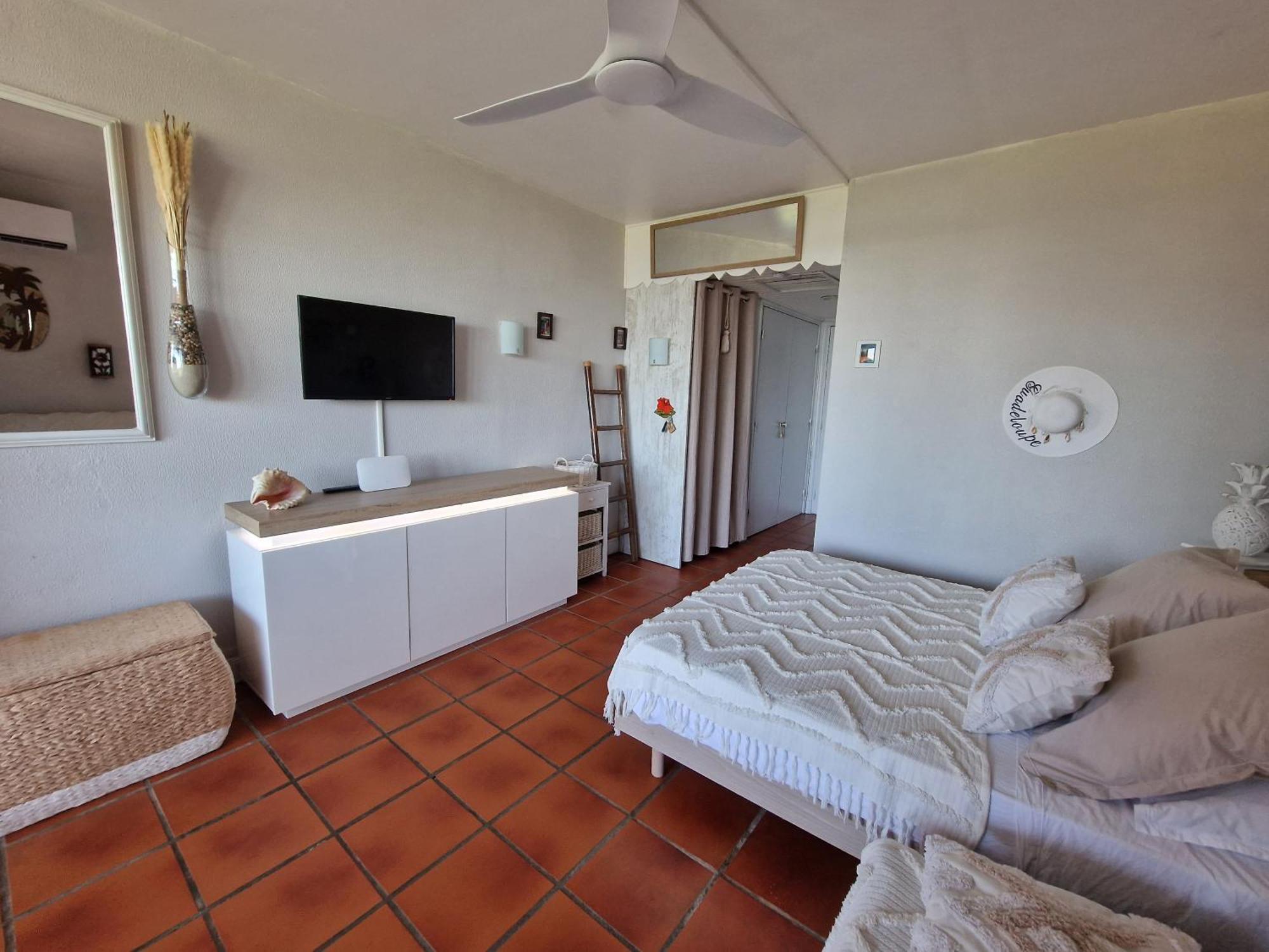 L'Oiseau Du Paradis Vue Mer Studio A Saint Francois A 100 M De La Plage מראה חיצוני תמונה